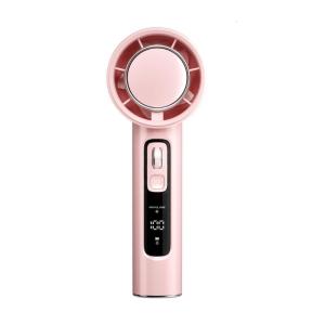 Handheld Portable Fan 100 Gear Desktop Fan USB Rechargeable 5000mAh Cooling Refrigeration Fan LED Display For Office