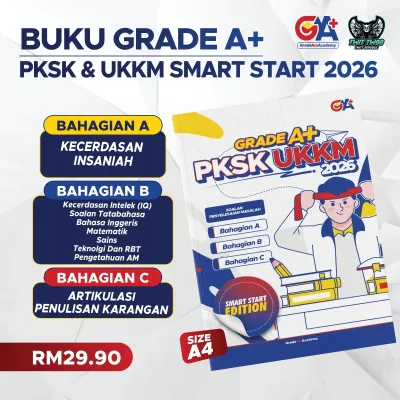 BUKU PKSK | [2026 TERKINI] GRADE A+ PKSK & UKKM 2026 – SMART START EDITION | Persediaan Awal Calon SBP | SMKA | MRSM