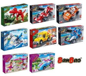 Banbao Bricks Dinosaur SeriesPolice SeriesTrendy City SeriesFire Brigade SeriesTurbo Power Series