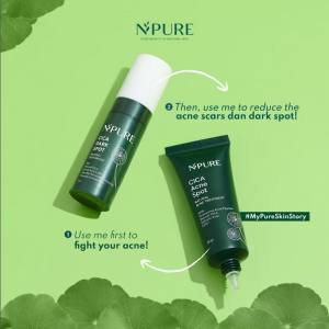 Npure Cica Dark Spot Npure Cica Acne Spot Perawatan Jerawat dan Bekas Jerawat
