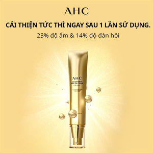 Kem Dưỡng Vàng Tái Tạo Trẻ Hóa Da Cho Mắt Và Mặt AGE DEFENSE REAL EYE CREAM FOR FACE  AHC 40ml ( MÃ 240)