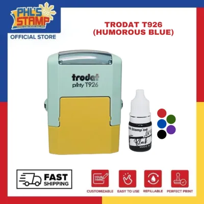 TRODAT PRINTY T926 [W/ FREE 5ML INK] PERSONALIZED SELF-INKING STAMP!!!