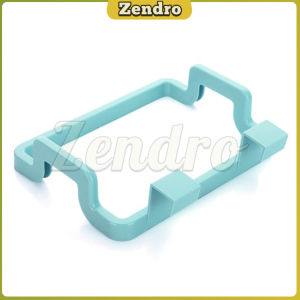 ZEO Kitchen Plastic Hanging Trash Bag Holder Toilet Bedroom