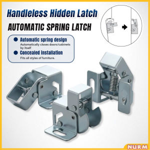 Nurm Self-closing Spring Door Catch / Spring Loaded Cabinet Latch / DK603 Spring Latch 1Pc