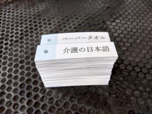 CAREGIVER JAPANESE KANJI FLASHCARDS (Caregiver (介護の日本語))
