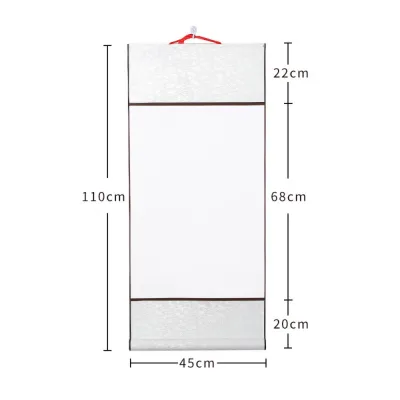 GIFTHUB Thickened DIY Handwritten Letter Scroll Blank 1M Rice Paper Scroll Durable Calligraphy Painting Chinese Calligraphy Scroll Gift