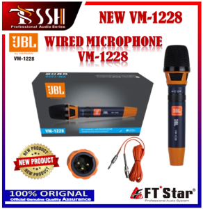 [TSSH] VM-1228 Wired Microphone Professional Condenser Microphone Legendary Vocal Microphone JBL by Harman