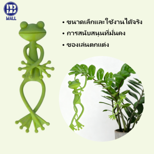 ขาตั้งกระถาง รูปทรงกบ เพื่อนร่วมงานพืช สนับสนุนพืชที่ใช้งานได้จริงน่ารัก พืชขอบถ้วยคงขาตั้งพืชไฮโดรโปนิกส์ แก้ไขกิ่งไม้ ตกแต่งกระถาง