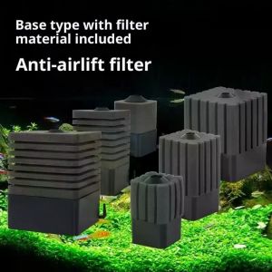 LUSIT Biochemical Filtration Shrimp Pond Air Pump 3 in1 Silent Aquarium Air Pump Aquarium Accessories Convenient To Clean Plastic Debris