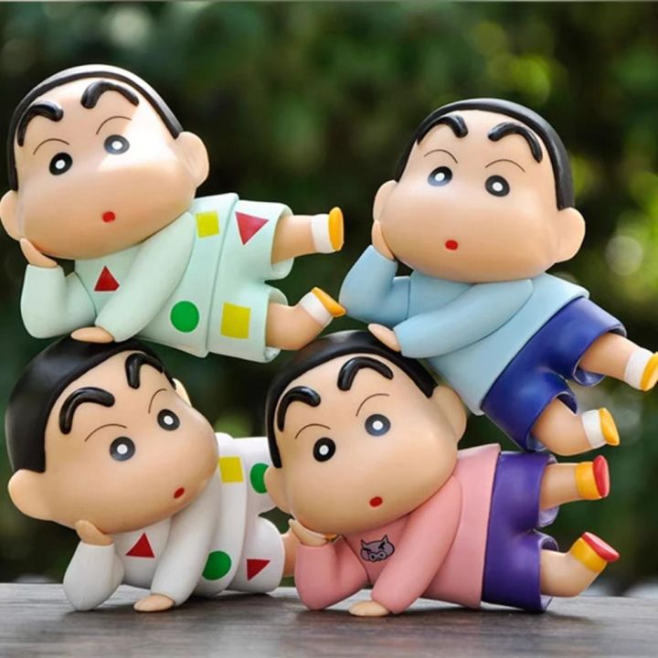 CYMBID Cake Decoration Crayon Shin-chan Anime Figure Cosplay Ornament ...