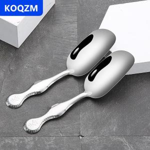 [COD] KOQZM 1 cái thép không gỉ Mini muỗng cà phê trà phụ kiện cà phê bột Băng đậu xẻng kẹo muỗng muối đường muỗng cà phê tiện ích nhà bếp