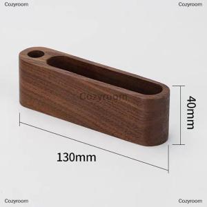 [COD] Cozyroom ที่ใส่นามบัตรที่จัดระเบียบทำจากไม้นามบัตรนามบัตรที่ตั้งแสดงชื่อโต๊ะทำงานพร้อมช่องเสียบปากกาแผ่นบันทึกการ์ดที่เก็บบัตร