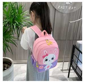 MallKita Tas Sekolah Anak Perempuan SD TK Karakter Rabbit Candy Tas Ransel Sekolah Anak Baru 2024