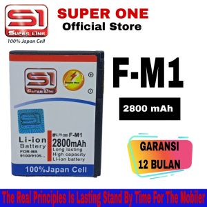 SuperOne - 9105 Blackberry FM-1 Batre Batrai Baterai Battery