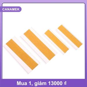 【CANAMEK】 50 cái tự dính giá tag chủ siêu thị giá dấu hiệu giá tag hiển thị kệ giá nhãn chủ rõ ràng PVC