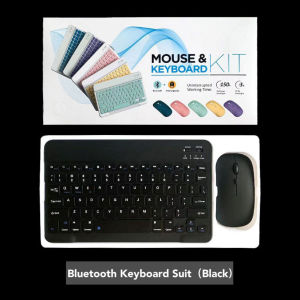 10" Backlit Rechargable Wireless Bluetooth Keyboard Mouse For ipad Samsung Android IOS Tablet