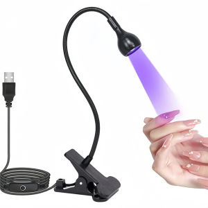 Quick-Drying Nail Lamp Usb Clip Desk Lamp 360 Degree free Rotation Light Nail Polish Uv Curing Violet Light Quick drying