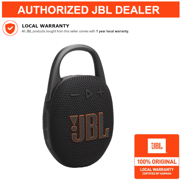 JBL Clip Ultra-Portable, Waterproof Dustproof Bluetooth Speaker  Lazada PH