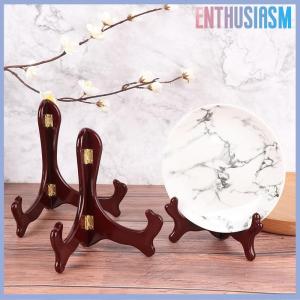 【Enthusiasm】🌟🌟【Hot Sale】🎈 Wooden Easel Wood Wedding Table Photo Card Stand Plate Display Holder Home Decor