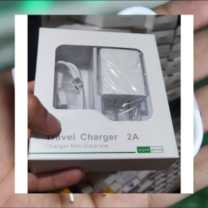 BONITA : 18W/6A Travel Fast Charger Adapter +Type C/Micro USB Cable android Original 0p/p0 Micro