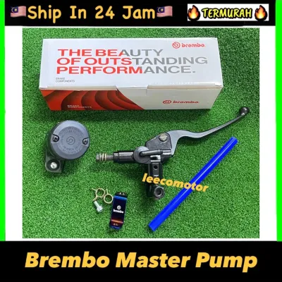 Universal Brembo Master Pump + Bracket Brake Lever Right Hand Botol Besar PUMP PAM NVX NMAX Y15ZR Y15 LC135 RS150 SRL110