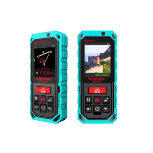 Mileseey เครื่องวัดระยะเลเซอร์มืออาชีพกลางแจ้งพร้อม Bluetooth S2 60m-200m เครื่องมือวัดด้วยเลเซอร์กลางแจ้งเครื่องค้นหาระยะเลเซอร์มิเตอร์สำหรับ กลางแจ้ง