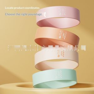 JJT Yoga Belt Stretch Belt Yoga Tension Strap Resistance Band TPE Fitness Tension Ring Rocker Arm Elastic String Stretch Belt