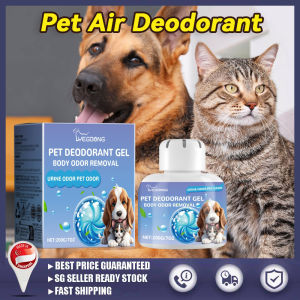 [SG Stock]Pet Deodorant pet anti bacteria odour remover Pet Aroma Deodorizing Remover Urine Odor Air Freshening Removes 宠物除臭凝胶