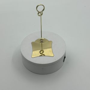 5PCS/SET 10CM Tiang Nomor Meja Stainless Menu Stand/Photo Display Tiang//Nomer Meja Price Tag Stand/Tatakan Holder Foto Price Tag
