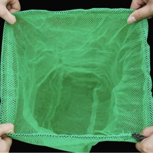 Nylon Fishing Net Bag Fish Bag Fishing Supplies Green Mesh Bag Encrypted Mesh Durable Fast Drying