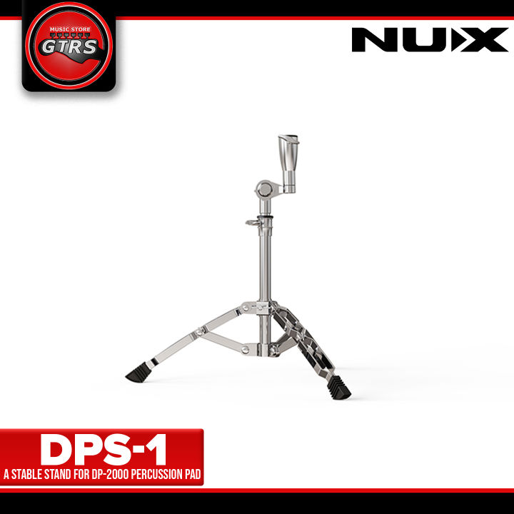 Supporto Tripode DPS-1 Per DP-2000 – Telescopio In Cromo Con Gambe Rinforzate E Regolazione In Altezza Per Piatto Percussioni