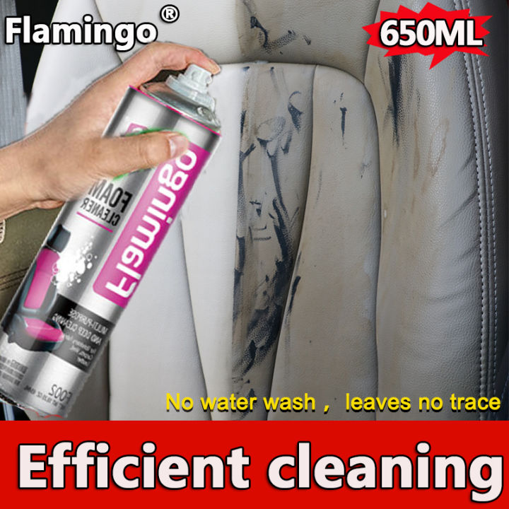 650ml Car leather seat polish Multi purpose foam cleaner Dashboard