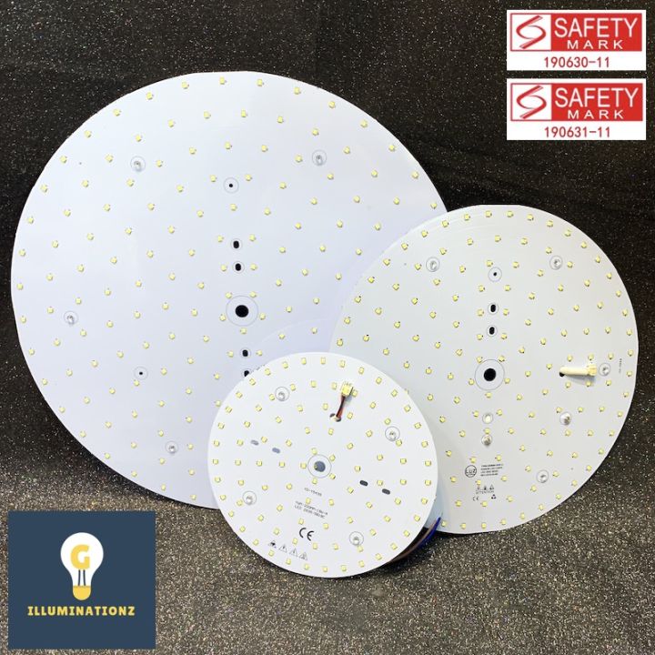 [Safety Mark] LUZ 18W, 36W LED Board / Replacement Magnetic LED Module Ceiling Light / 1Yr Warranty