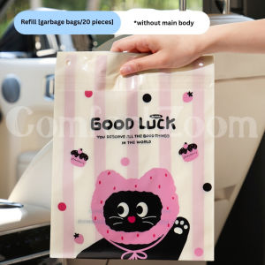 Car Garbage Bag Disposable Paste Type / Car Hanging Trash Bag