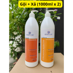 Gội Xả Dùng Cho Tóc Nhuộm BEAUTY ONE 1000ml  Chuyên Dùng Cho Tóc Nhuộm  Giúp Tóc Lâu Phai Màu Nhuộm .