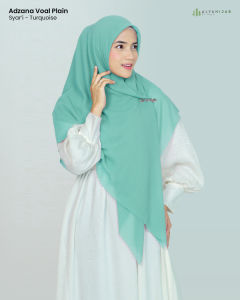 ALYAHIJAB by NAJA - Adzana Voal Jilbab Segiempat Polos Jumbo Syarii sz 130 x 130 cm