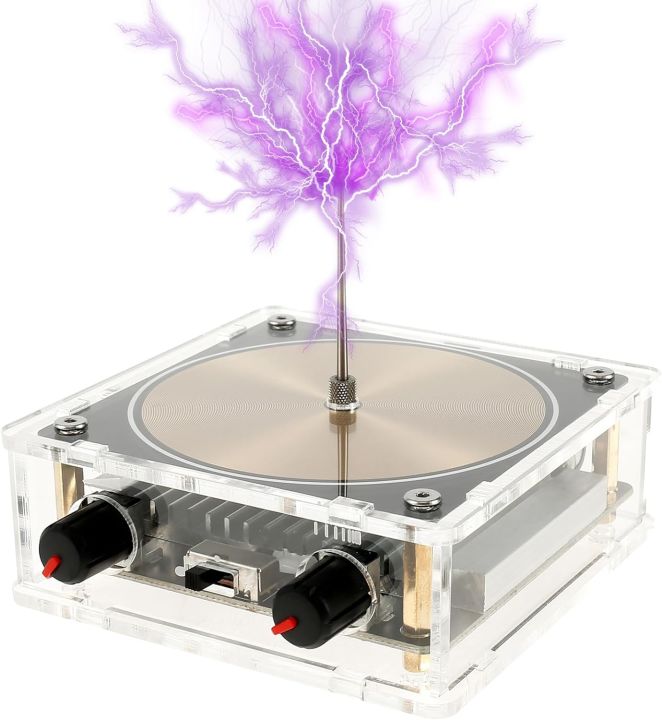 Bluetooth Music Tesla Coil, Artificial Lightning Arc Tesla Coil Arc ...