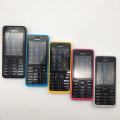 For Nokia 301 Mobile Phone Original Unlocked 3MP 2.4' Dual Sim Card. 