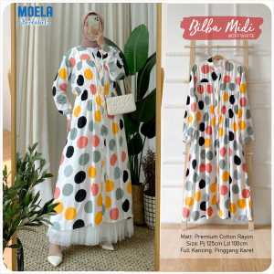 MIDI DRESS BILBA LD 100 BY ORIGINAL MOELA BERLABEL