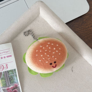 🔥Double Layered Fabric Pendant Funny Cute Food Key Chain Cartoon Backpack Pendant LovelylifeFu👍