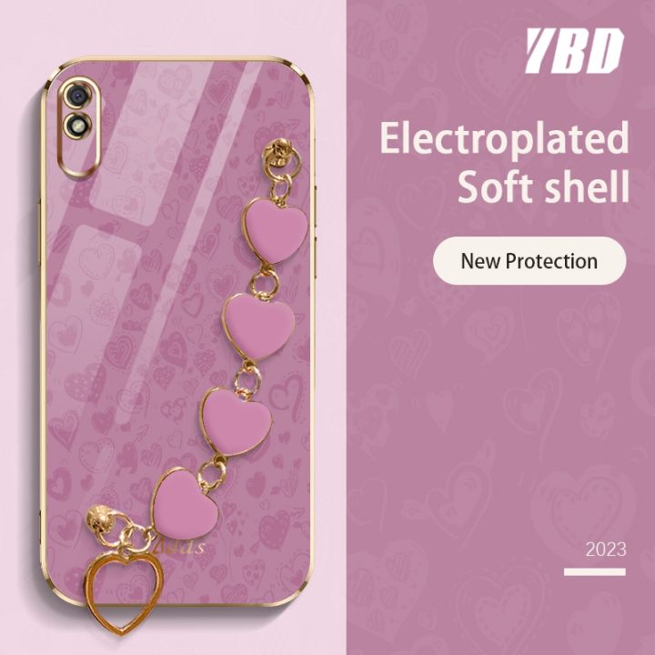 YBD Straight Edge phone Casing for Xiaomi Redmi 9A case ,Luxury