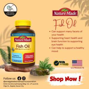 NATURE MADE FISHOIL 1200mg (360 MG Omega-3) per soft gel
