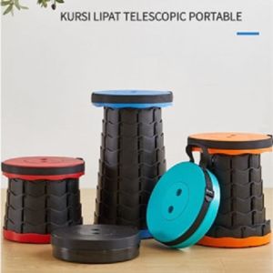 Kursi Lipat Portable Telescopic Telescoping Kursi Lipat Pendek Kursi Jongkok Bangku Jengkok Dapur Kursi Anak