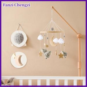 Fanzi Bohemia Theme Baby Mobile - Mobile For Crib Crib Mobile For Boys And Girls Nursery Decor Mobile Clouds Moon Sheep Pendant