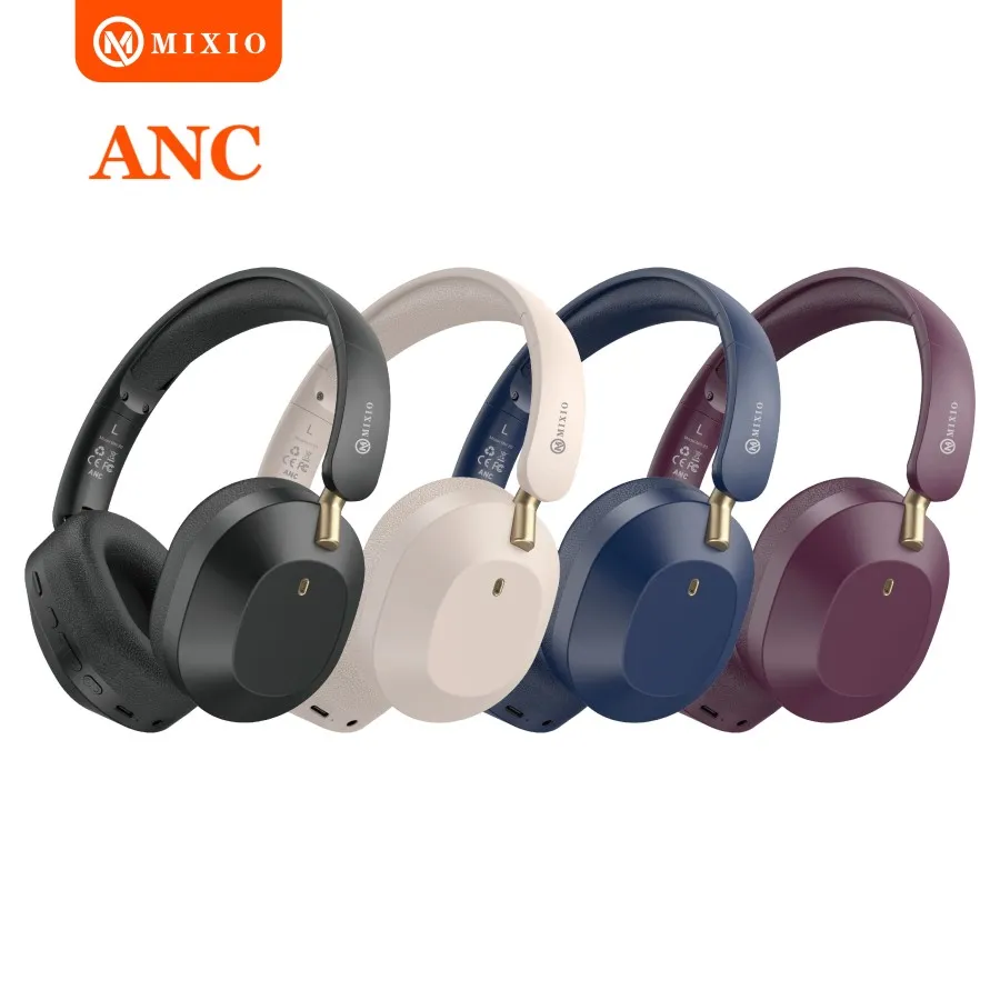 MIXIO MH-20 ANC Bluetooth Headphones with Mic Hi-Res Hybrid