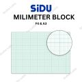SIDU MILIMETER BLOCK - Kertas Presisi Untuk Gambar Teknik F4/A3. 