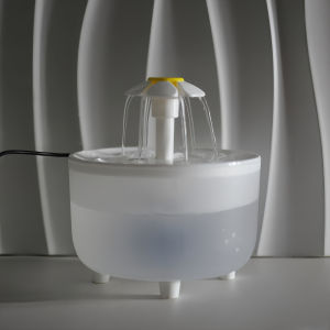 Pet Water Dispenser Automatic Cat Water Fountain USB Silent Pet Water Feeder Flower Automatic Circulation Water Dispenser Automatic Bowl for Cat and Dogs with Filter