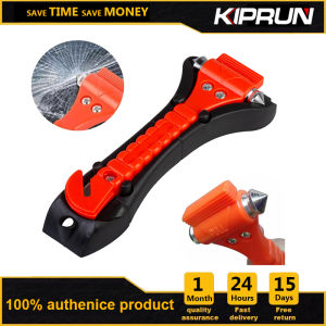 KIPRUN 2 in 1 Mini Car Safety Hammer Life Saving Escape Emergency Hammer Seat Belt Cutter Window Glass Breaker Car Rescue Tool Accessories