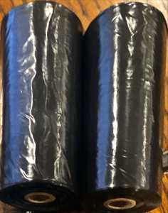 Pet Trash Bag Dog Poop Bag 15 Bags Color Black sold per Roll