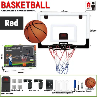 Mini Hanging Basketball Hoop basketball ring for kids can dunk Basketball Ring With Score Counter